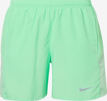 NIKE Спортивные штаны 'MILER' в Зеленый: спереди