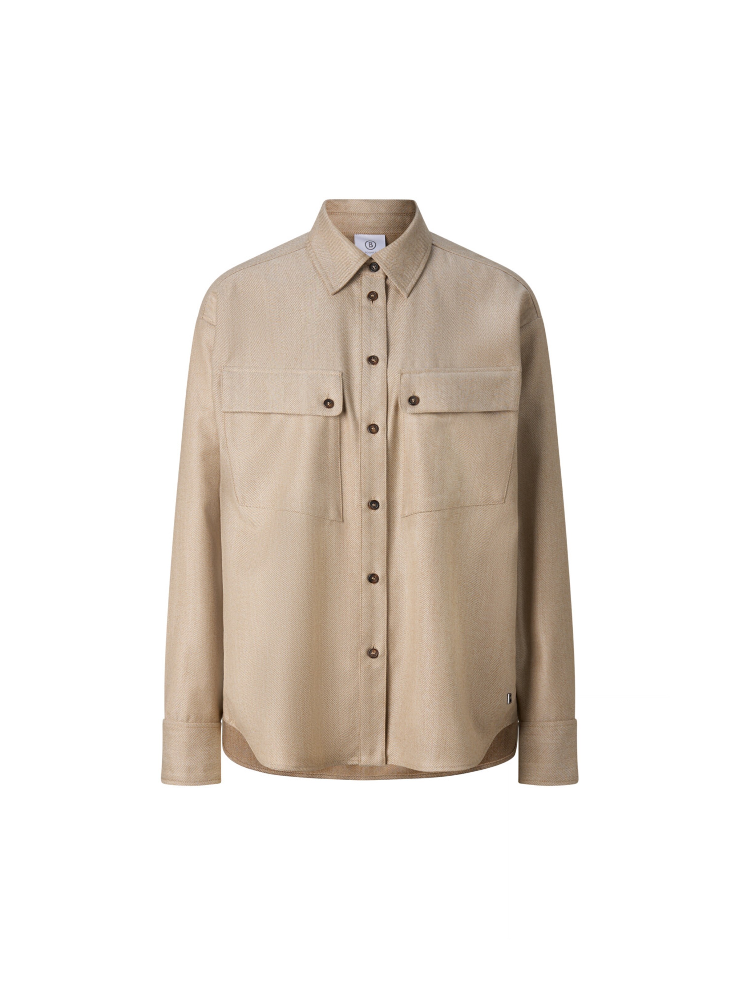 BOGNER Bluse 'Robyn' in Beige: Vorderseite