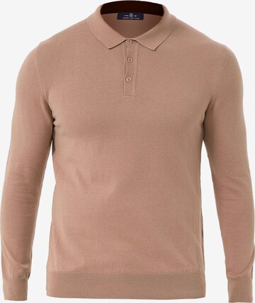 Jimmy Sanders Sweater in Beige: front