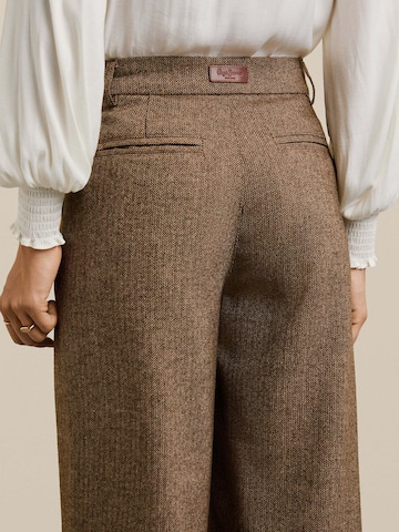 Loosefit Pantalon à pince Pepe Jeans en marron