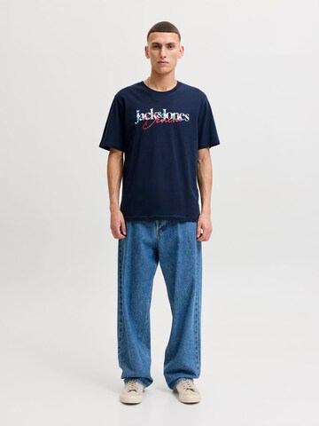 Maglietta 'JJTOM' di JACK & JONES in blu