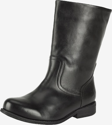 Felmini Wide Fit Stiefel in Schwarz: Vorderseite