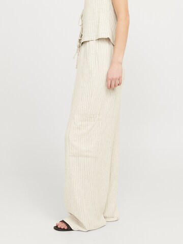 JJXX Wide leg Παντελόνι 'JXBREEZE FLORA SUMMER' σε γκρι