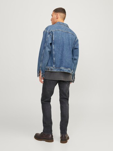 Coupe slim Jean 'Mike' JACK & JONES en noir