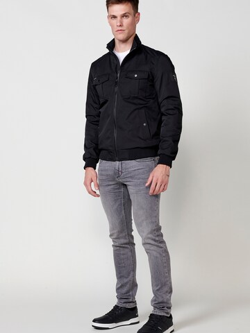 KOROSHI Jacke in Schwarz
