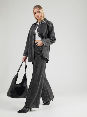 OBJECT Laiad sääred Teksapüksid, värv must