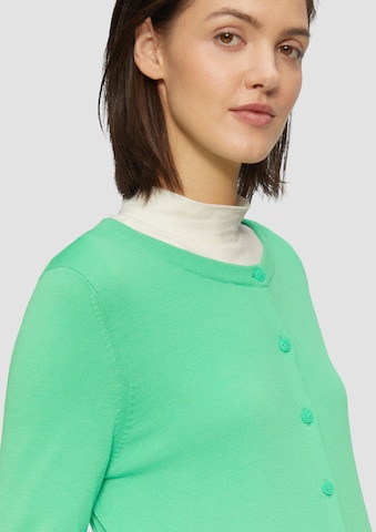 Cardigan s.Oliver en vert