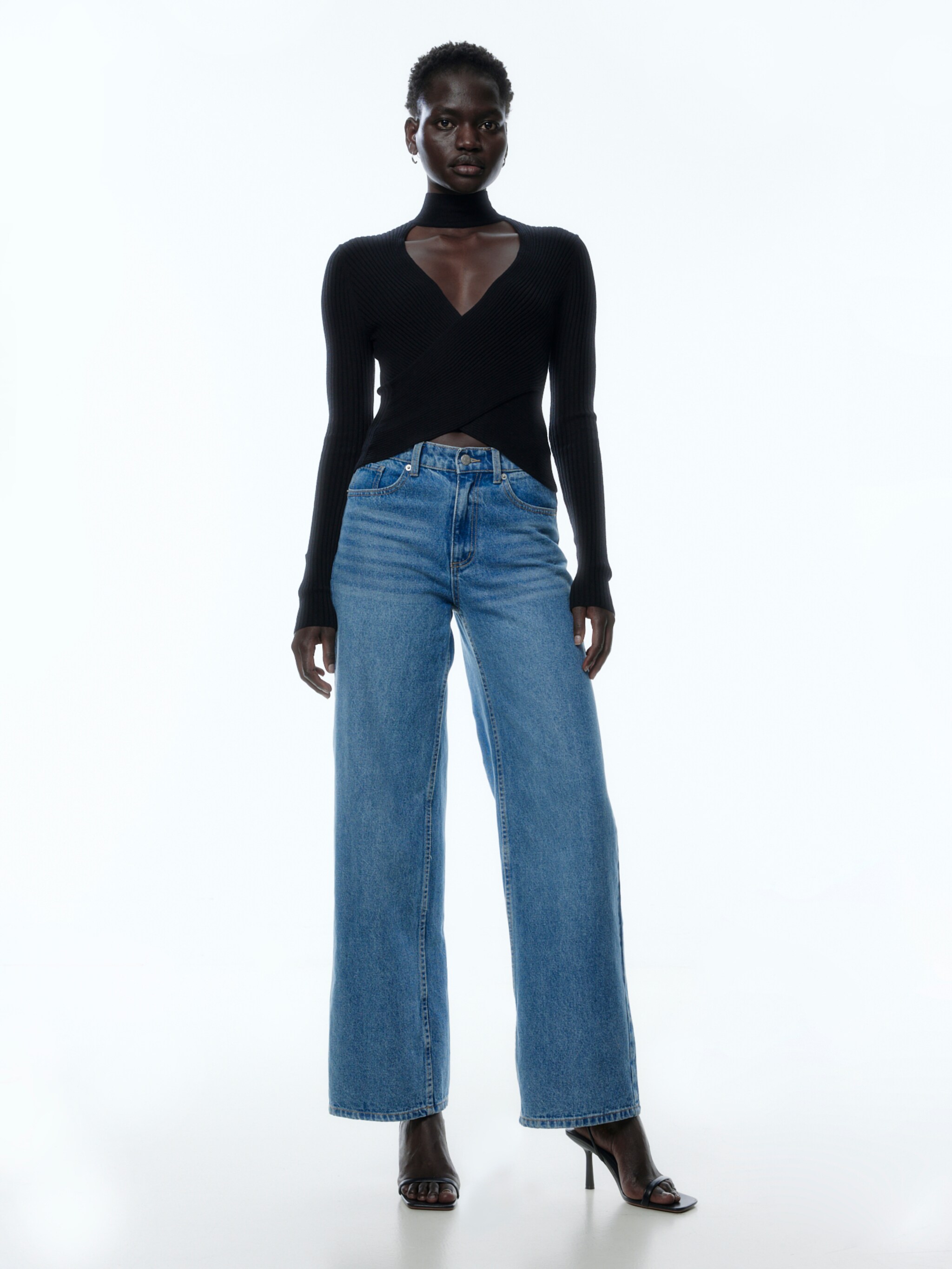 EDITED Produkte Pullover 'Ramina' schwarz