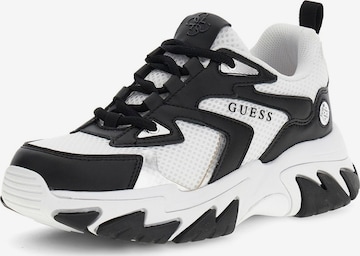 juoda GUESS Sportbačiai be auliuko 'NOTISS': priekis