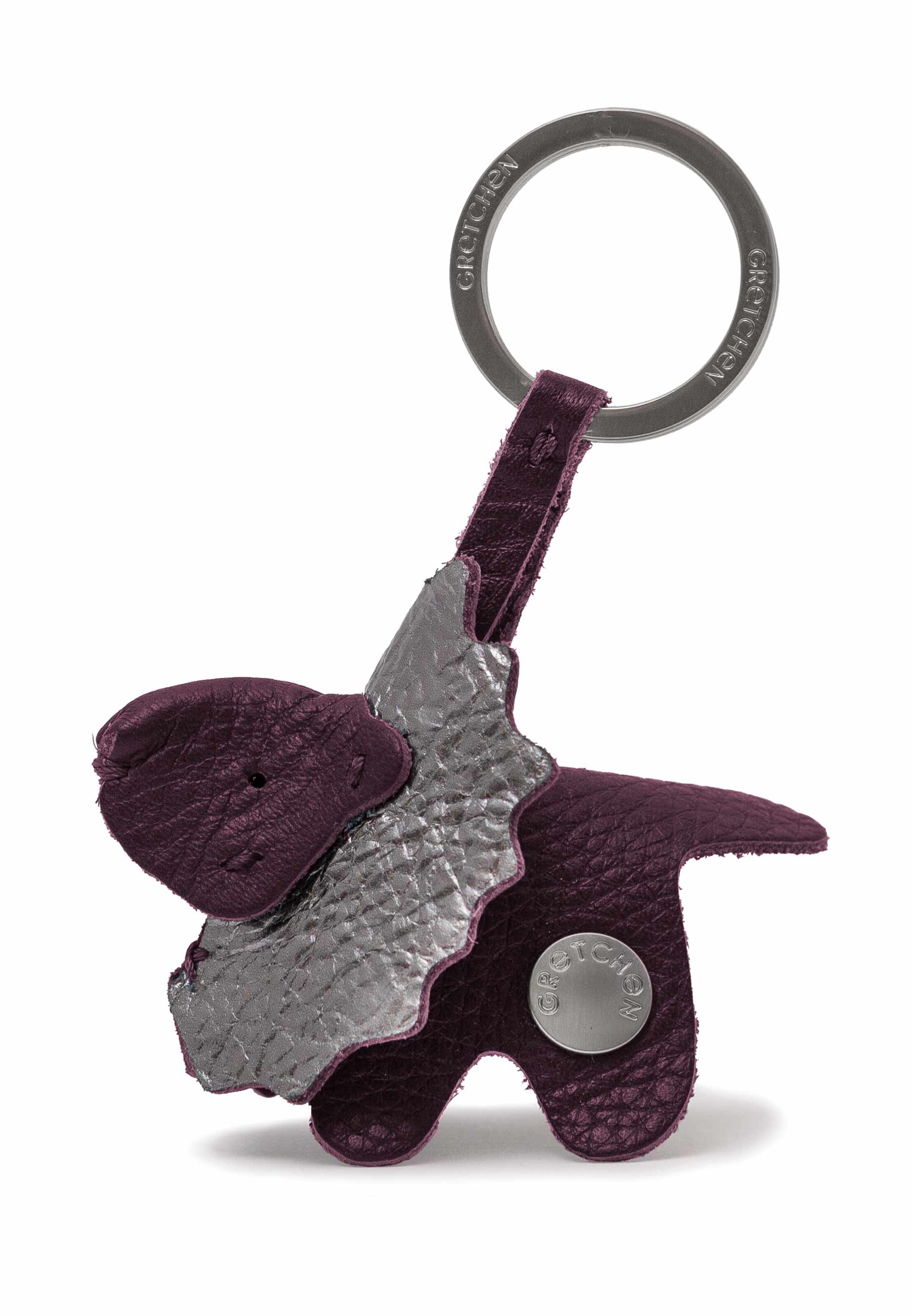 Gretchen Schlüsselanhänger in Rot: Vorderseite