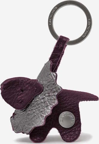 Gretchen Schlüsselanhänger in Rot: Vorderseite