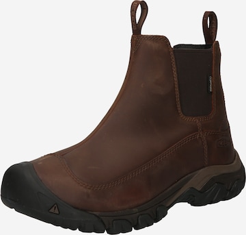 KEEN Boot i brun: framsida