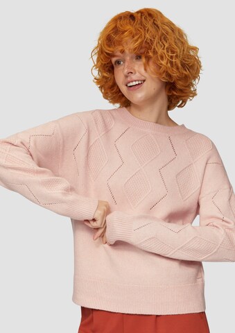 Pull-over QS en rose