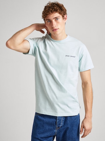Pepe Jeans Shirt 'Claus' in Blue: front