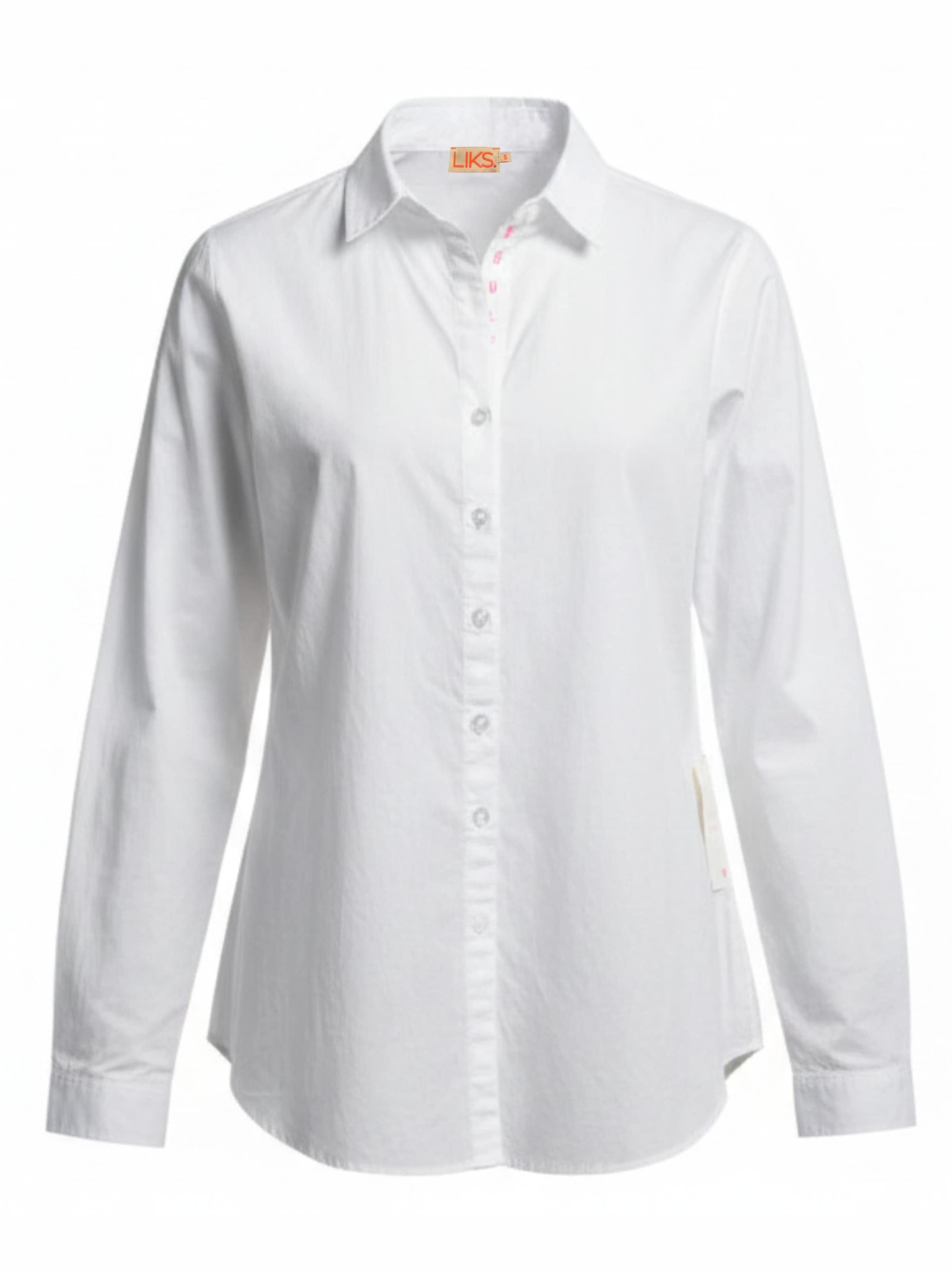 LIKS. Munich Blouse in White: front