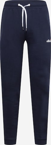 ELLESSE Tapered Broek in Blauw: voorkant