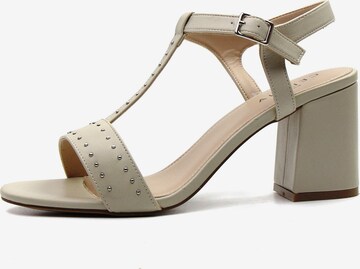 Celena Sandalen met riem 'Carita' in Beige