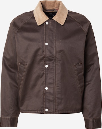 ruda Abercrombie & Fitch Demisezoninė striukė: priekis