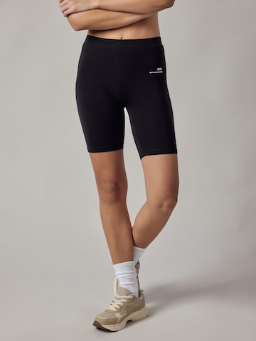 Skinny Leggings 'Biker' di OWN Off With Nature in nero: frontale