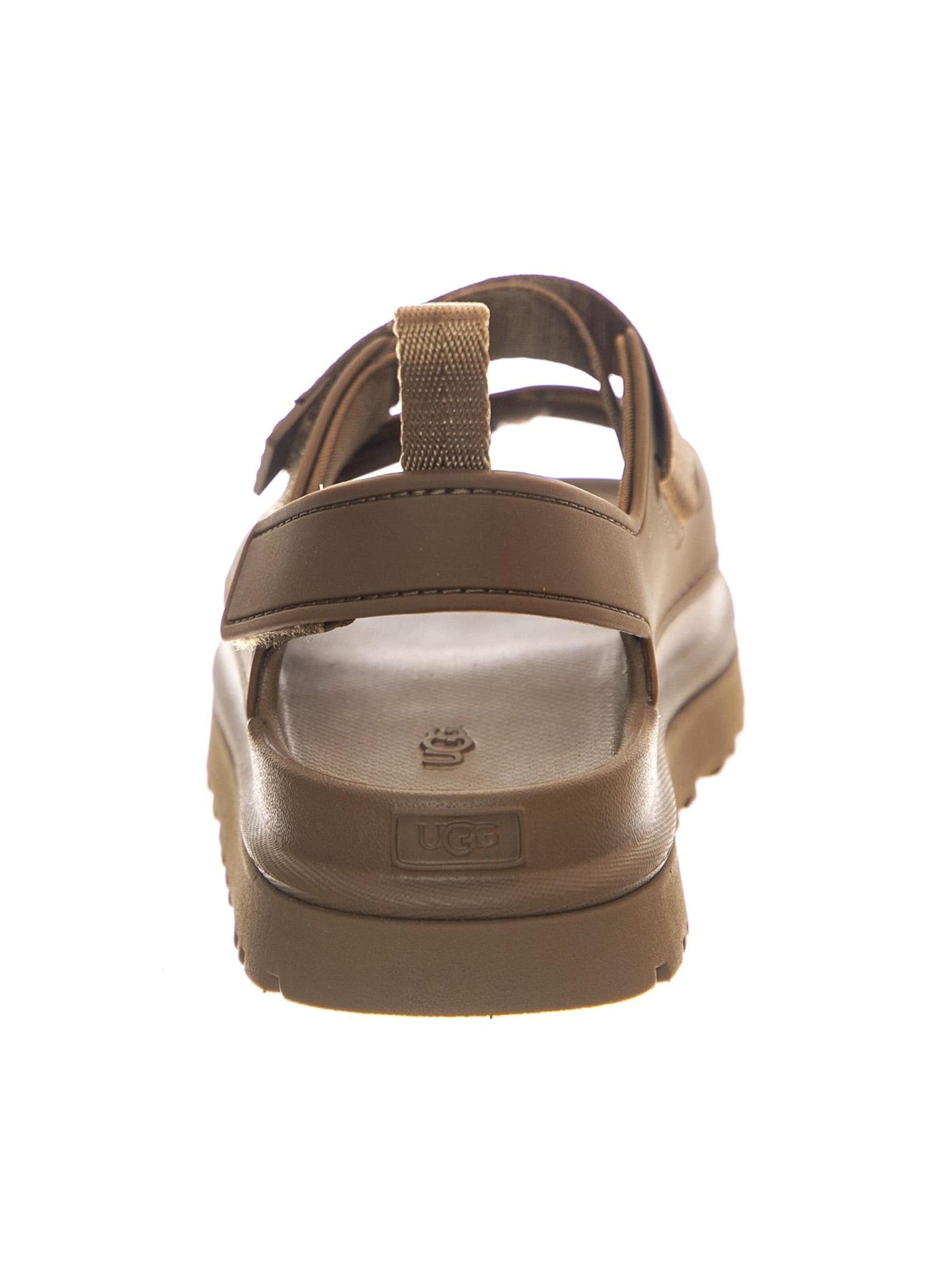 UGG Sandały 'Goldeglow Bison' w kolorze brązowy