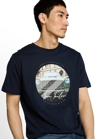 TOM TAILOR Bluser & t-shirts i blå