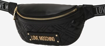 Love Moschino Fanny Pack in Black