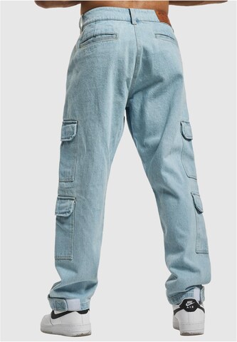 Karl Kani Loose fit Cargo jeans in Blue
