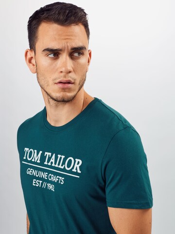 TOM TAILOR Regular fit Shirt in Groen