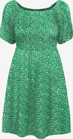 JDY Obleka 'LOTUS' | zelena barva: sprednja stran