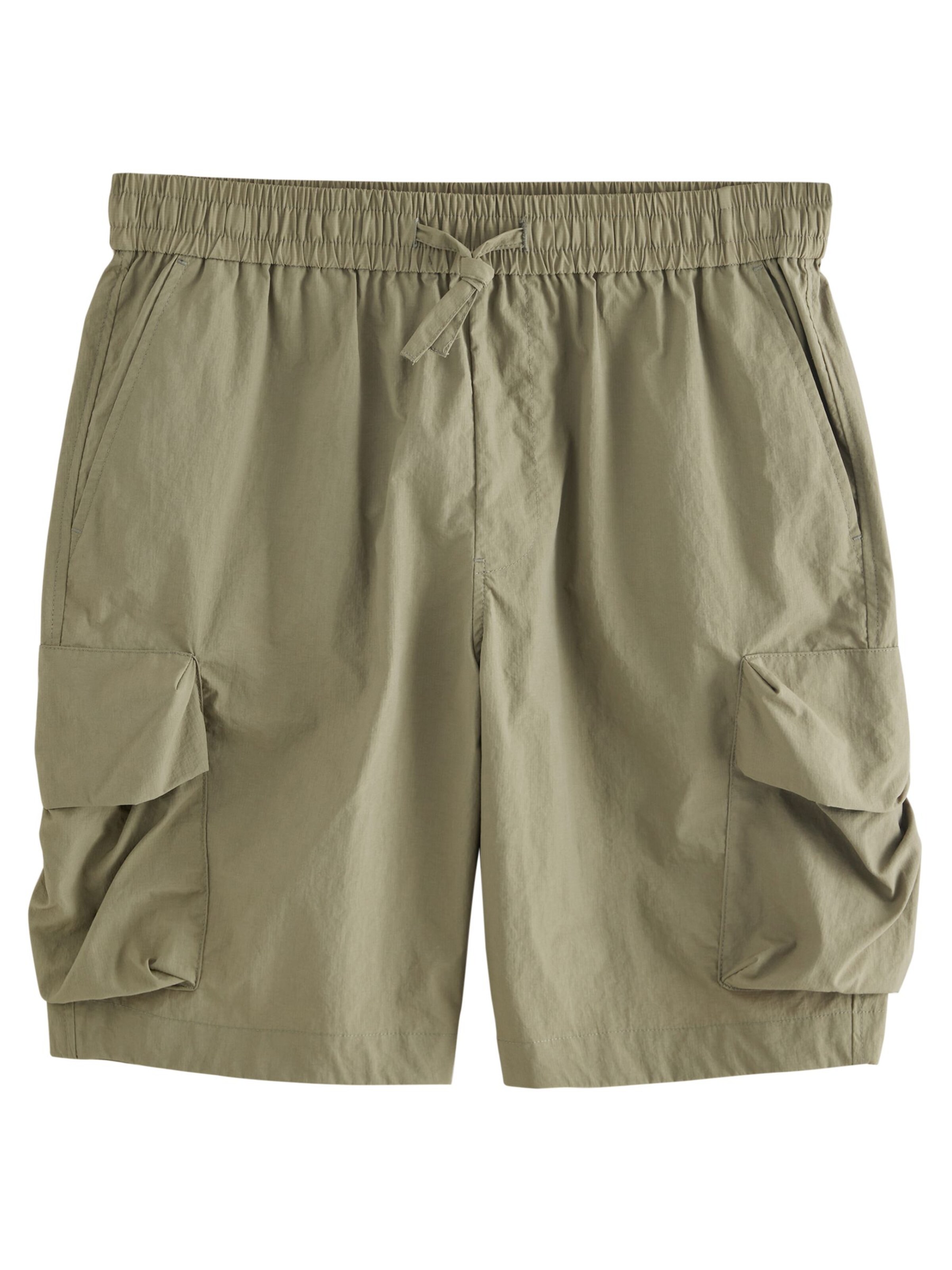 Next Loosefit Cargobroek in Groen: voorkant