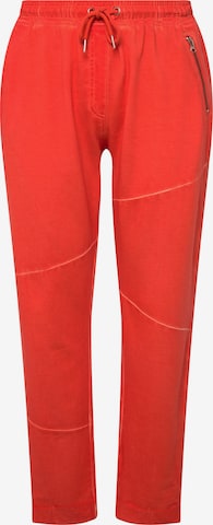 Angel of Style Pants in Orange: front