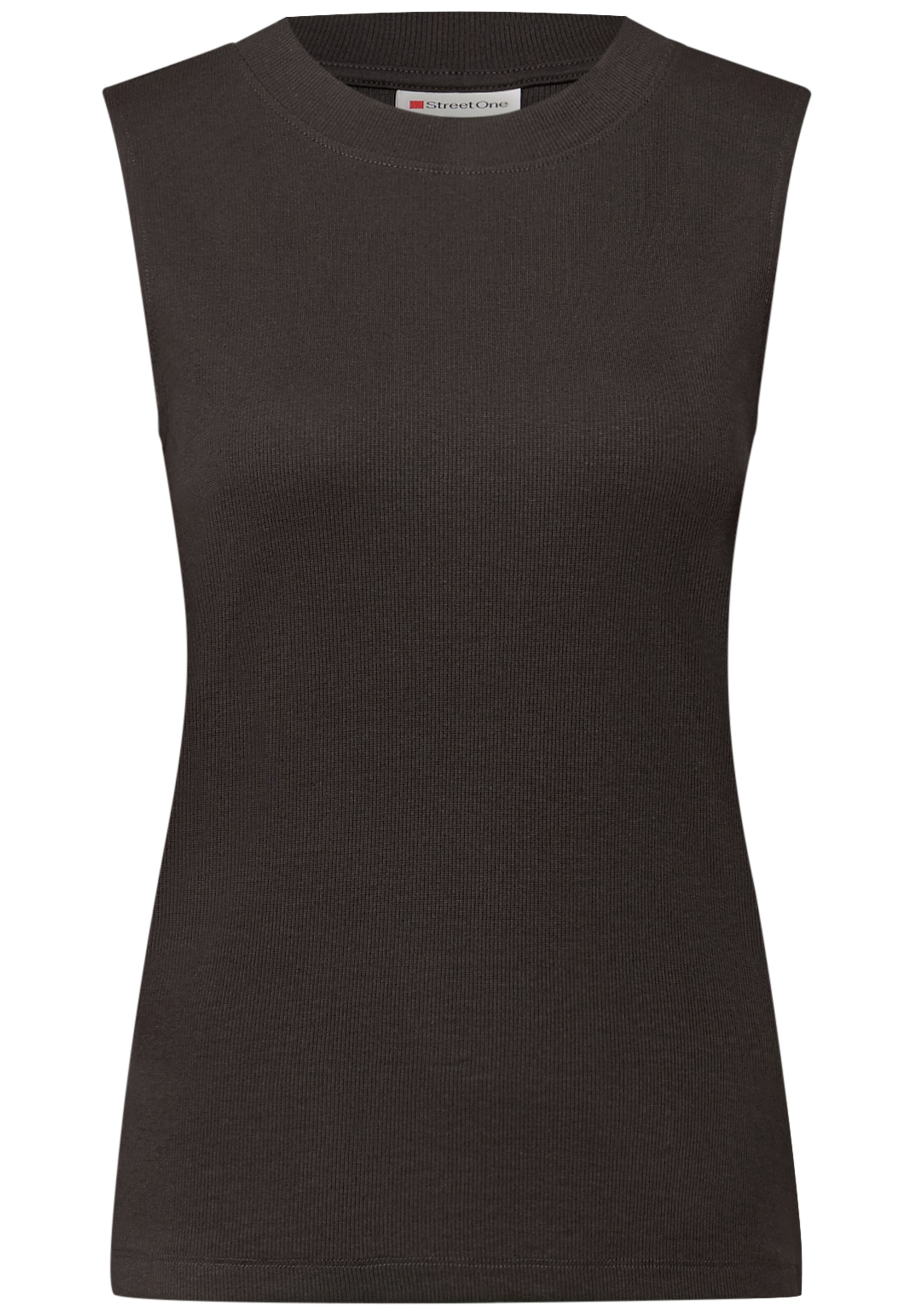 STREET ONE Top in Brown: front