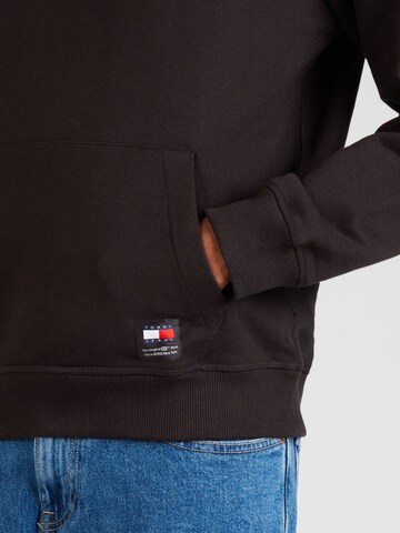 Tommy JeansSweater majica 'Classics' - crna boja