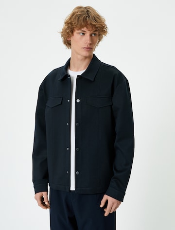 Koton Between-season jacket in Blue: front