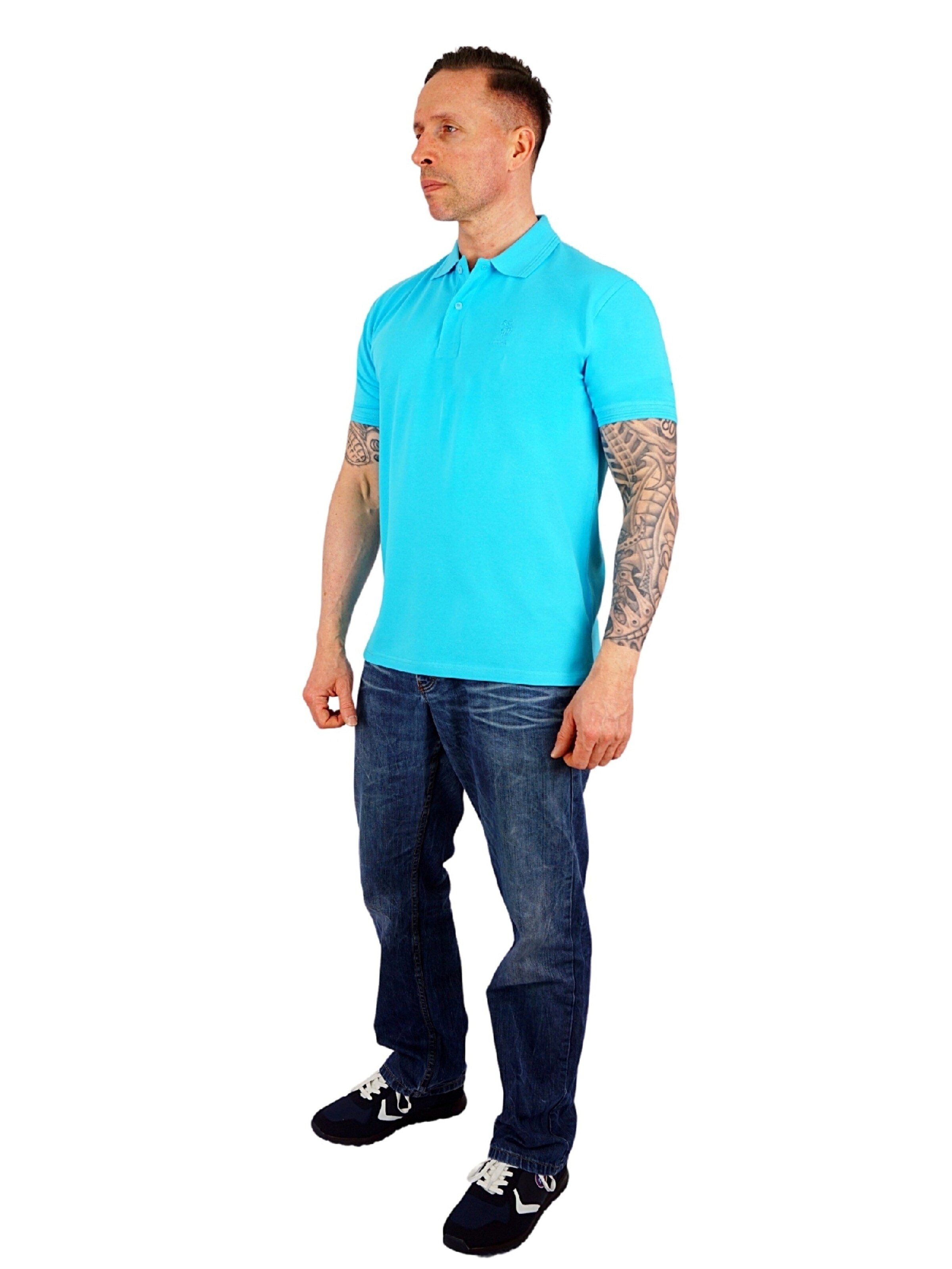 Maglietta 'Axel' di U.S. POLO ASSN. in blu