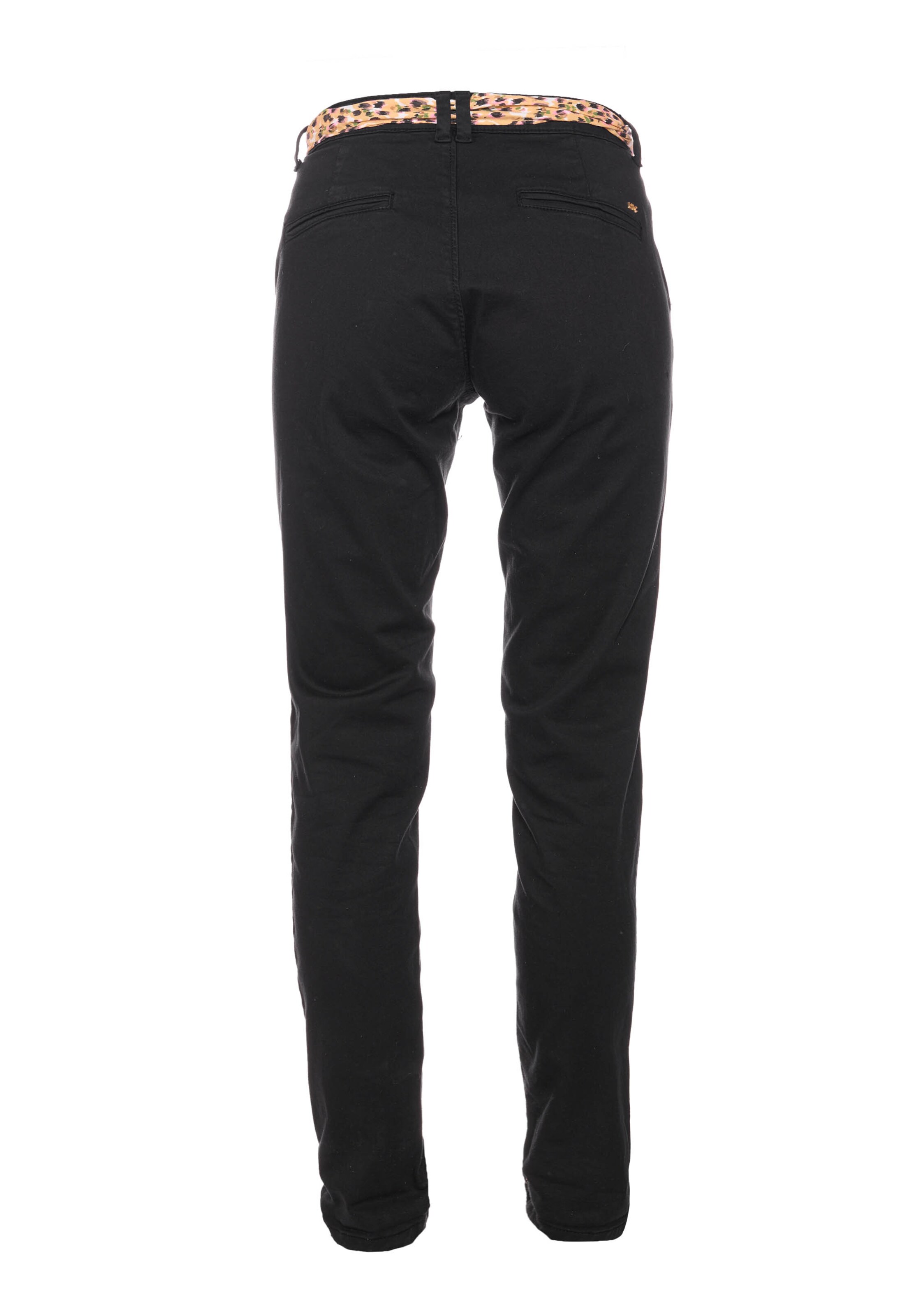 Regular Pantalon chino 'DYLI 6' Le Temps Des Cerises en noir