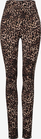 STREET ONE Leggings in Braun: Vorderseite