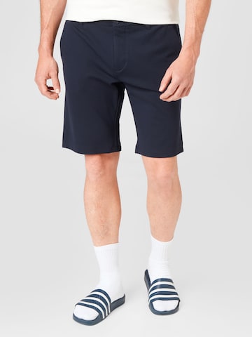 INDICODE JEANS Slimfit Shorts 'Aalborg' in Blau: predná strana