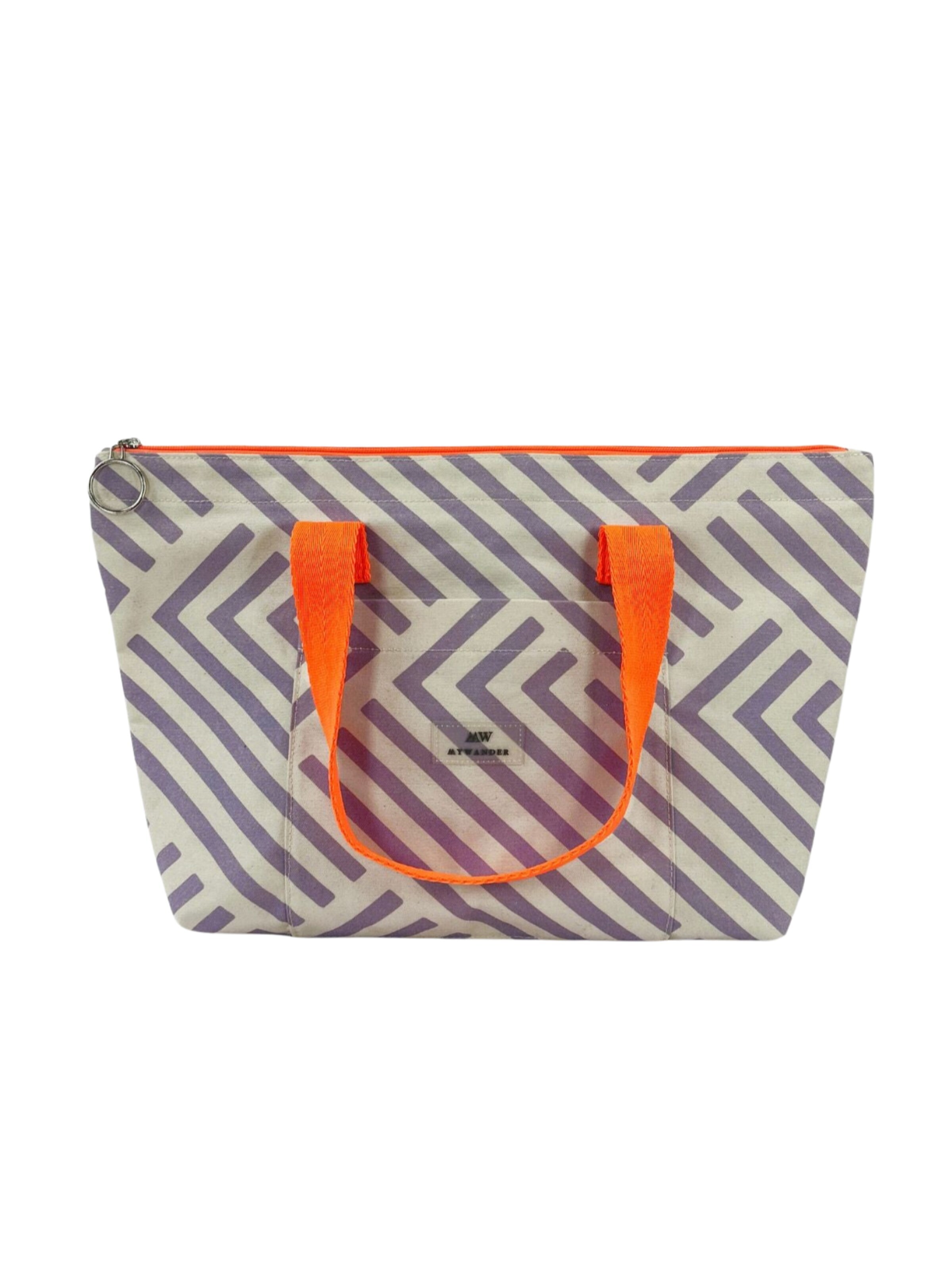 Mywander Shopper 'Soho Bolso' in Purple: front