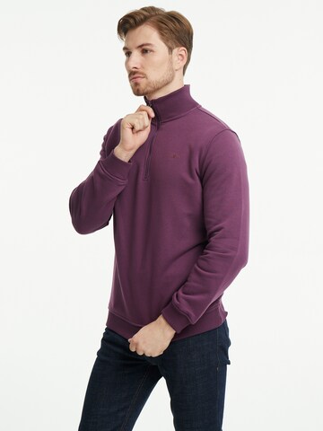 Sweat-shirt 'Spell' WEM Fashion en violet