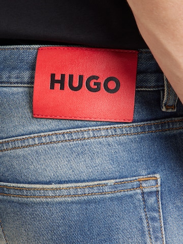 HUGOSlimfit Traperice '734' - plava boja