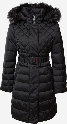 GUESS Зимнее пальто в Черный: спереди