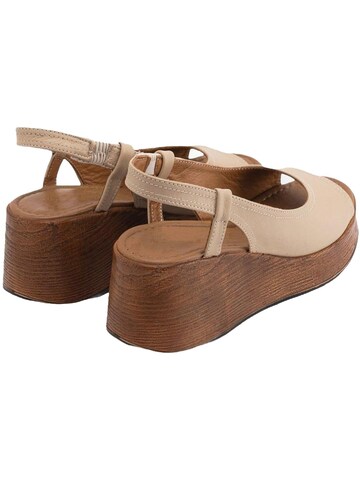 Limoya Slingback Pumps 'Heiraten' in Beige