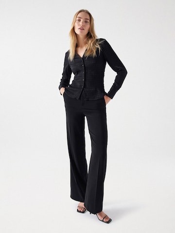 Salsa Jeans Bluse in Schwarz