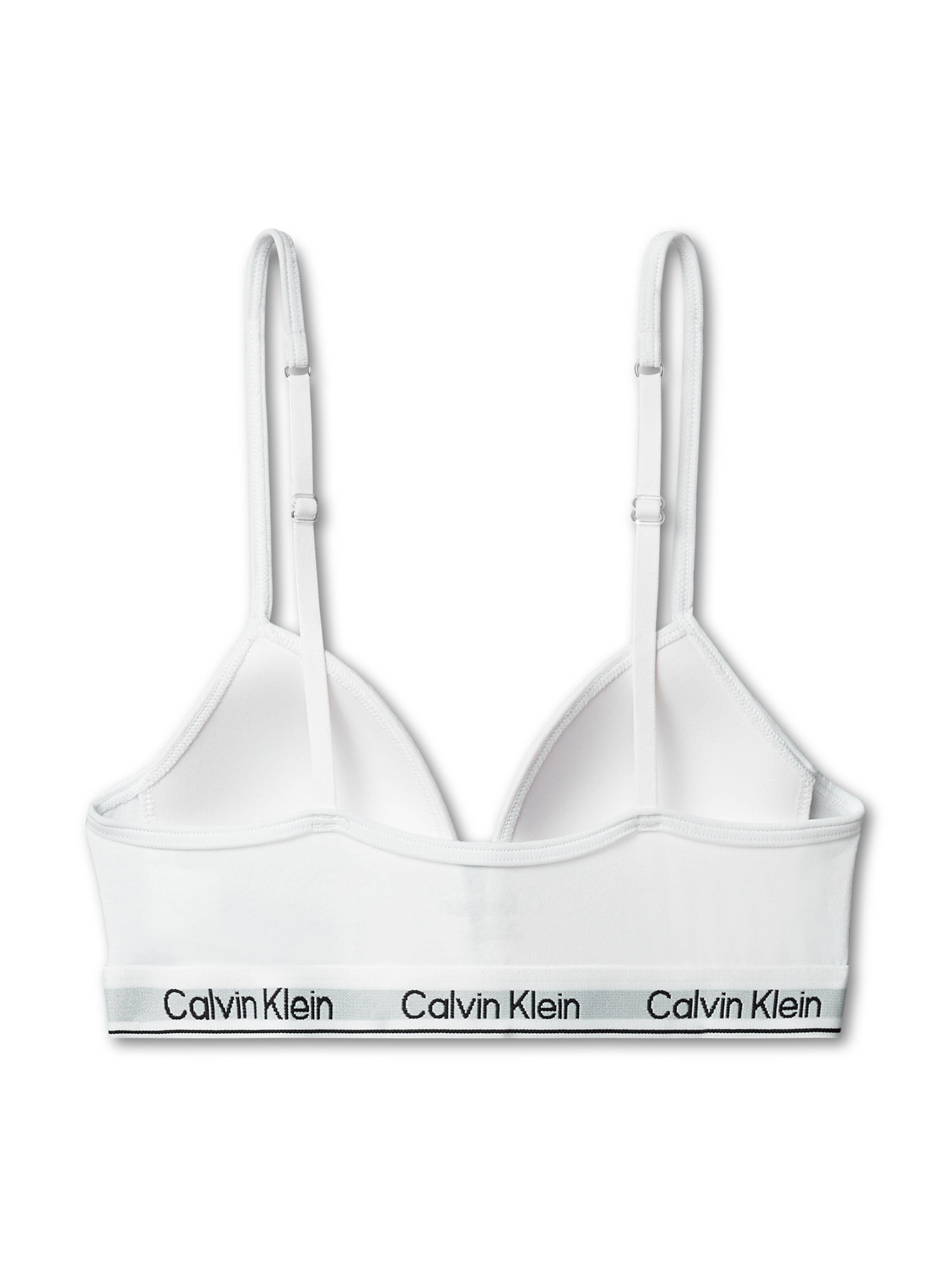 Calvin Klein Underwear Trójkąt Biustonosz w kolorze biały