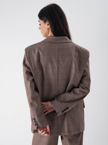 MND Blazer 'Quadro' in Brown