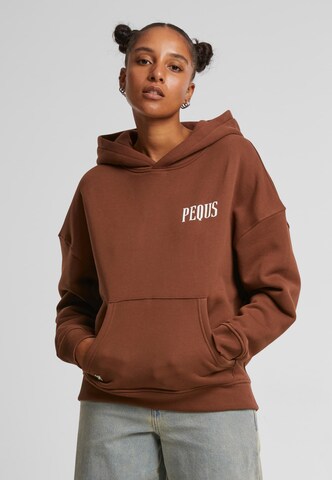 Pequs Sweatshirt in Braun