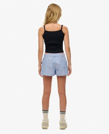 Regular Pantalon Superdry en bleu