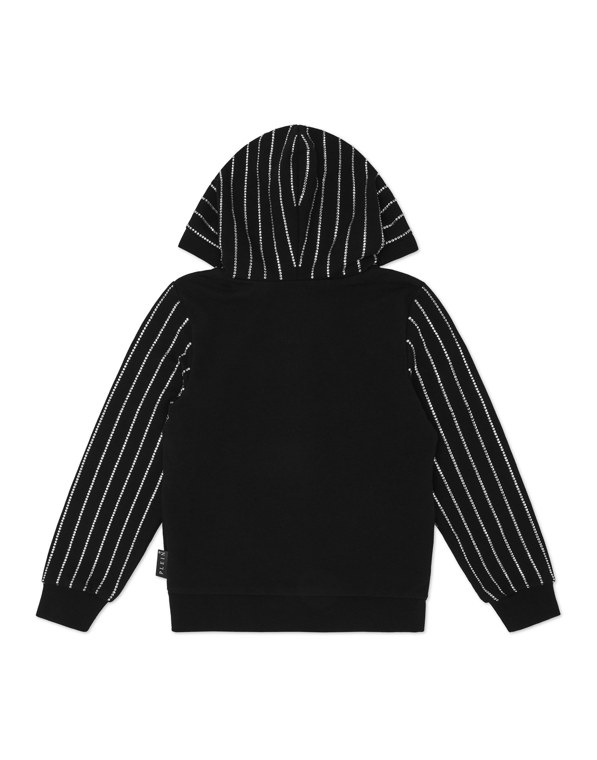 Philipp Plein - Sudadera con cremallera en negro