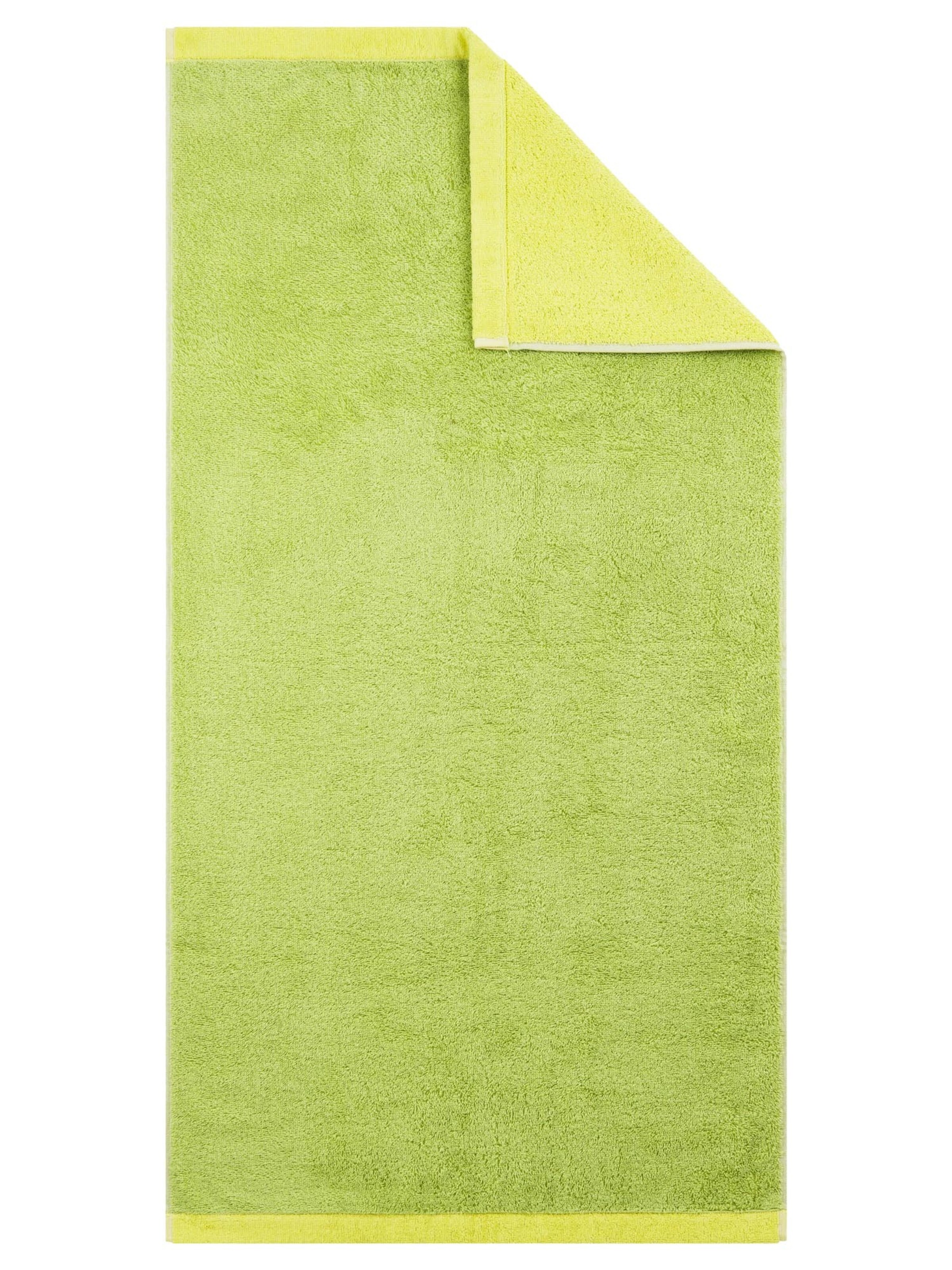 Cawö Towel 'Lifestyle Splash' in Green